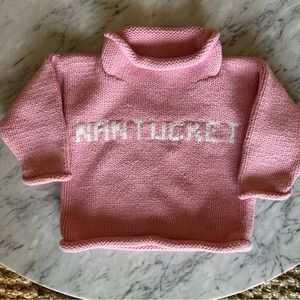 Cleaver Roll Neck Nantucket Sweater, 12 Mo